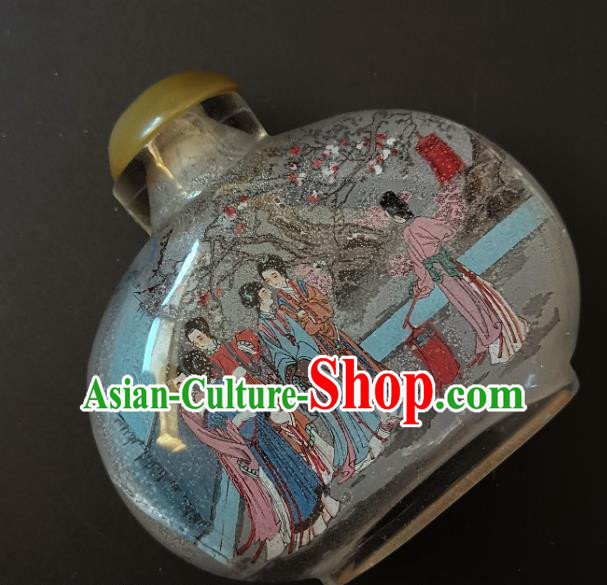 Chinese Snuff Bottle Traditional Handmade Painting Noble Beauty Characters Inside Snuff Bottles Chinese Snuff Bottle Traditional Handmade Painting Noble Beauty Characters Inside Snuff Bottles