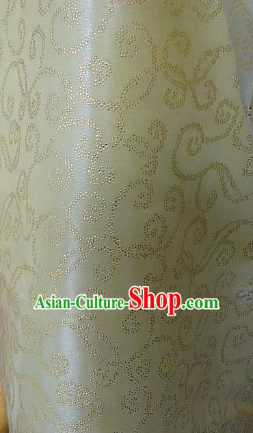 Chinese Traditional Pattern Design Yellow Veil Fabric Grenadine Cloth Asian Gauze Material Chinese Traditional Pattern Design Yellow Veil Fabric Grenadine Cloth Asian Gauze Material
