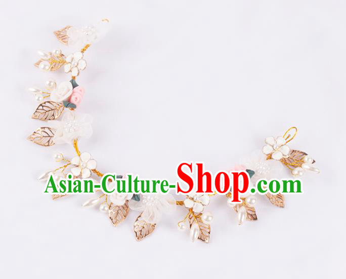Wedding Princess Headband Elegant Hair Accessories Bride Flowers Hair Clasp Wedding Princess Headband Elegant Hair Accessories Bride Flowers Hair Clasp