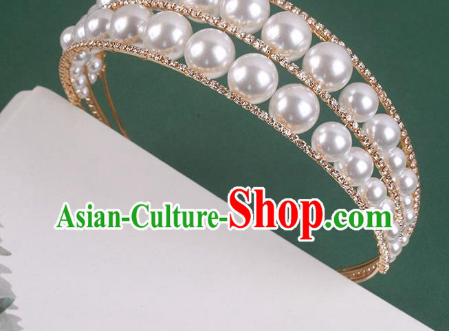 Europe Wedding Princess Headband Elegant Hair Accessories Bride Royal Crown Europe Wedding Princess Headband Elegant Hair Accessories Bride Royal Crown