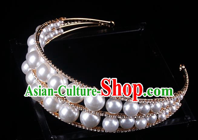 Europe Wedding Princess Headband Elegant Hair Accessories Bride Royal Crown Europe Wedding Princess Headband Elegant Hair Accessories Bride Royal Crown