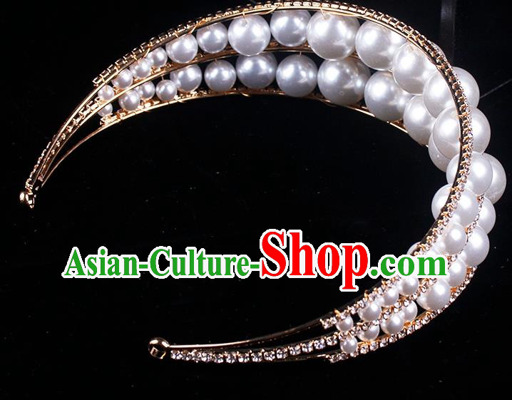 Europe Wedding Princess Headband Elegant Hair Accessories Bride Royal Crown Europe Wedding Princess Headband Elegant Hair Accessories Bride Royal Crown