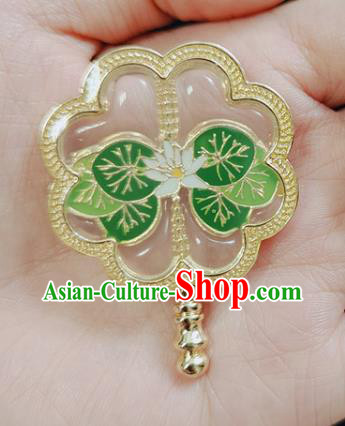 Handmade China Cheongsam Breastpin Classical Jewelry Lotus Brooch Accessories Handmade China Cheongsam Breastpin Classical Jewelry Lotus Brooch Accessories