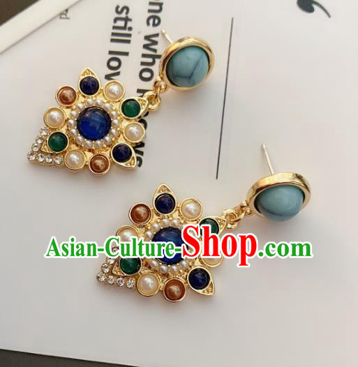 Top Baroque Queen Pearls Earrings Court Eardrop Jewelry Accessories Top Baroque Queen Pearls Earrings Court Eardrop Jewelry Accessories