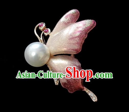 Top Crystal Breastpin Accessories Baroque Purple Butterfly Brooch Court Jewelry Top Crystal Breastpin Accessories Baroque Purple Butterfly Brooch Court Jewelry