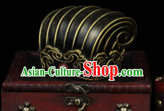 China Ancient Prince Hair Accessories Traditional Song Dynasty Emperor Hairdo Crown China Ancient Prince Hair Accessories Traditional Song Dynasty Emperor Hairdo Crown
