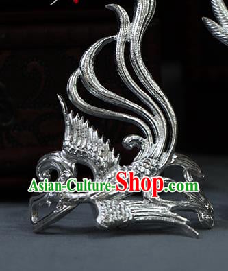 Handmade China Ancient Swordsman Face Accessories Ming Dynasty Knight Argent Mask Handmade China Ancient Swordsman Face Accessories Ming Dynasty Knight Argent Mask