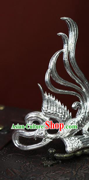 Handmade China Ancient Swordsman Face Accessories Ming Dynasty Knight Argent Mask Handmade China Ancient Swordsman Face Accessories Ming Dynasty Knight Argent Mask