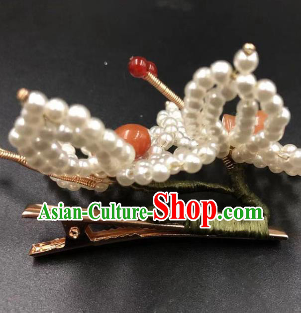 China Ancient Princess Hair Accessories Traditional Qing Dynasty Court Pearls Butterfly Hair Sticks China Ancient Princess Hair Accessories Traditional Qing Dynasty Court Pearls Butterfly Hair Sticks