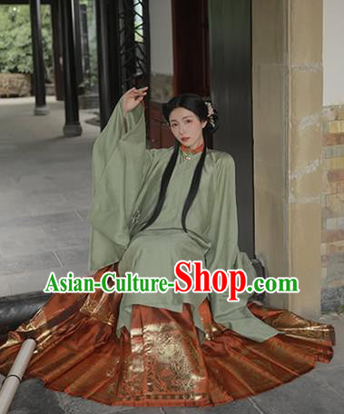 China Traditional Ming Dynasty Court Beauty Historical Clothing Ancient Royal Princess Hanfu Costumes China Traditional Ming Dynasty Court Beauty Historical Clothing Ancient Royal Princess Hanfu Costumes