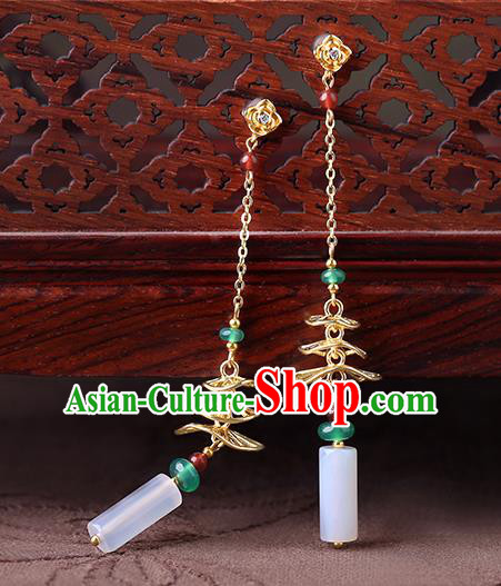 Chinese Classical Chrysoprase Ear Accessories Traditional Cheongsam Long Tassel EarringsChinese Classical Chrysoprase Ear Accessories Traditional Cheongsam Long Tassel Earrings Chinese Classical Chrysoprase Ear Accessories Traditional Cheongsam Long Tassel EarringsChinese Classical Chrysoprase Ear Accessories Traditional Cheongsam Long Tassel Earrings