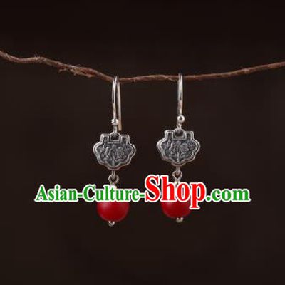 Chinese Classical Ear Accessories Traditional Cheongsam National Earrings
