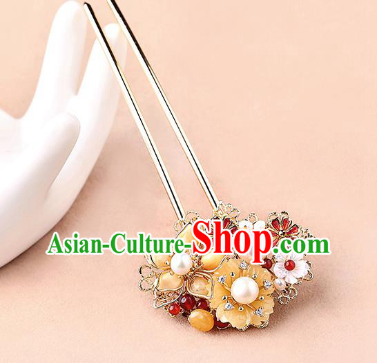 China Classical Cheongsam Hair Stick Traditional Hair Accessories Handmade Hairpin China Classical Cheongsam Hair Stick Traditional Hair Accessories Handmade Hairpin