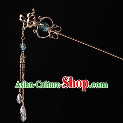 Traditional China Hanfu Hair Stick Ancient Princess Tassel Hairpin