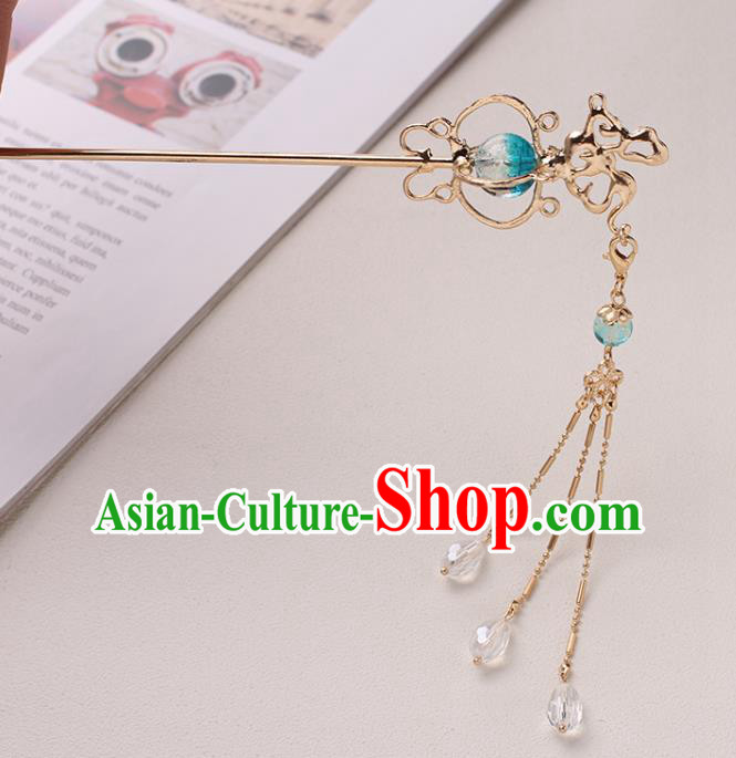 Traditional China Hanfu Hair Stick Ancient Princess Tassel Hairpin Traditional China Hanfu Hair Stick Ancient Princess Tassel Hairpin