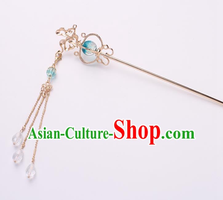 Traditional China Hanfu Hair Stick Ancient Princess Tassel Hairpin Traditional China Hanfu Hair Stick Ancient Princess Tassel Hairpin