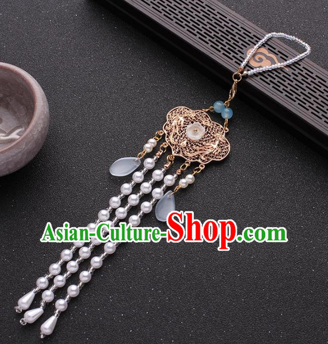 China Classical Tassel Brooch Traditional Cheongsam Pendant Accessories China Classical Tassel Brooch Traditional Cheongsam Pendant Accessories