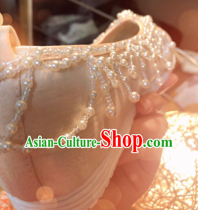 Chinese Handmade Pink Satin Shoes Hanfu Shoes Traditional Embroidered Epiphyllum Shoes Chinese Handmade Pink Satin Shoes Hanfu Shoes Traditional Embroidered Epiphyllum Shoes
