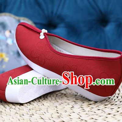 Chinese Hanfu Shoes Ancient Princess Shoes Traditional Song Dynasty Wedding Shoes