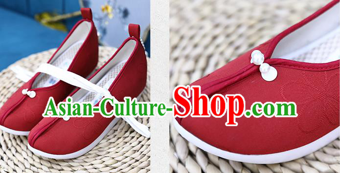 Chinese Hanfu Shoes Ancient Princess Shoes Traditional Song Dynasty Wedding Shoes Chinese Hanfu Shoes Ancient Princess Shoes Traditional Song Dynasty Wedding Shoes