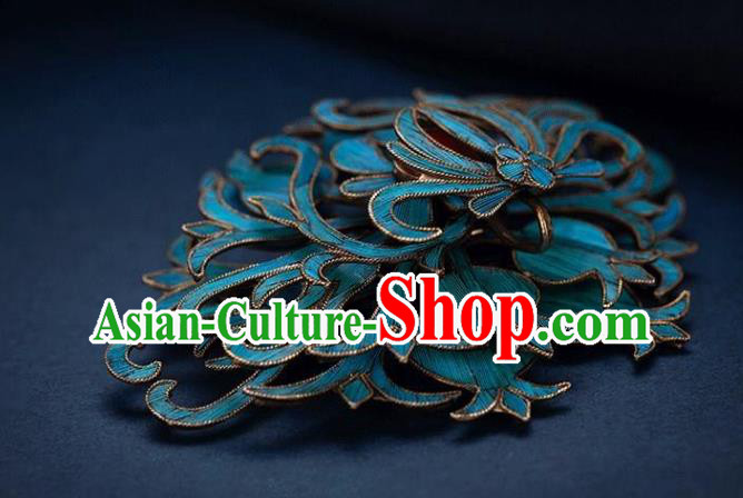 China Ancient Empress Ruby Jewelry Accessories Traditional Qing Dynasty Court Cloisonne Brooch China Ancient Empress Ruby Jewelry Accessories Traditional Qing Dynasty Court Cloisonne Brooch