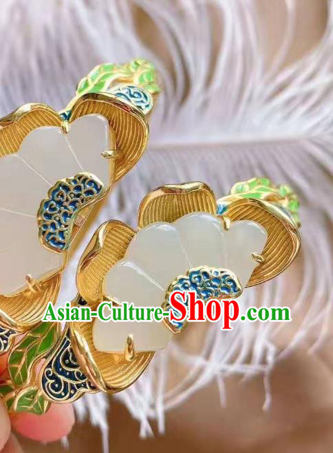 China Handmade Cloisonne Jade Bracelet Accessories Traditional National Golden Bangle Jewelry China Handmade Cloisonne Jade Bracelet Accessories Traditional National Golden Bangle Jewelry