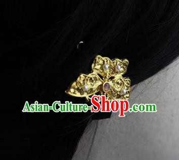 Chinese Classical Golden Butterfly Brooch National Handmade Pearls Jewelry Accessories Chinese Classical Golden Butterfly Brooch National Handmade Pearls Jewelry Accessories