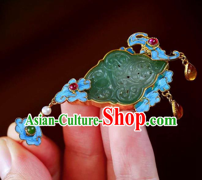 Handmade China Earrings Jewelry Traditional Cheongsam Eardrop Jade Accessories Handmade China Earrings Jewelry Traditional Cheongsam Eardrop Jade Accessories