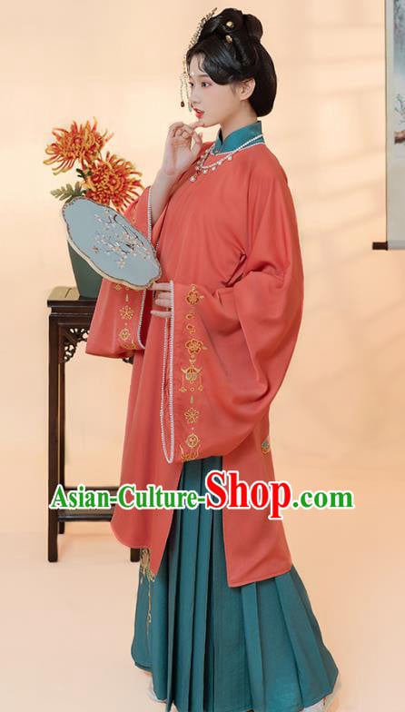 Ancient China Noble Mistress Hanfu Clothing Traditional Ming Dynasty Imperial Concubine Historical Costumes Ancient China Noble Mistress Hanfu Clothing Traditional Ming Dynasty Imperial Concubine Historical Costumes