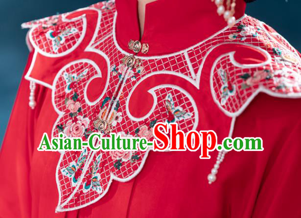 China Traditional Ming Dynasty Historical Costumes Ancient Noble Woman Embroidered Hanfu Clothing China Traditional Ming Dynasty Historical Costumes Ancient Noble Woman Embroidered Hanfu Clothing