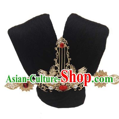 Chinese Classical Dance Wigs Traditional Flying Apsaras Dance Hair Chignon