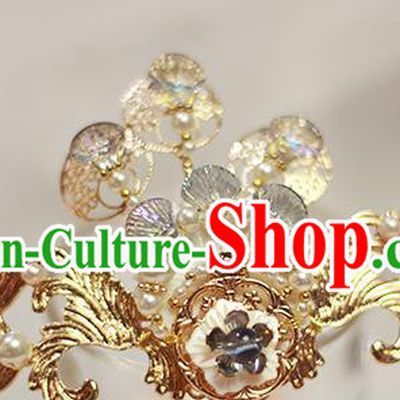 Chinese Cosplay Hair Accessories Traditional Hanfu Scale Hair Crown