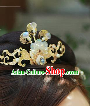 Chinese Cosplay Hair Accessories Traditional Hanfu Scale Hair Crown Chinese Cosplay Hair Accessories Traditional Hanfu Scale Hair Crown
