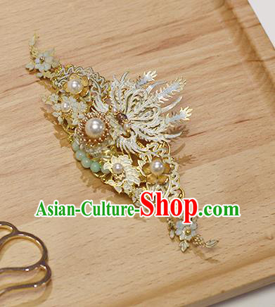 Chinese Ancient Princess Hairpin Hair Accessories Traditional Ming Dynasty Phoenix Hair Comb Chinese Ancient Princess Hairpin Hair Accessories Traditional Ming Dynasty Phoenix Hair Comb