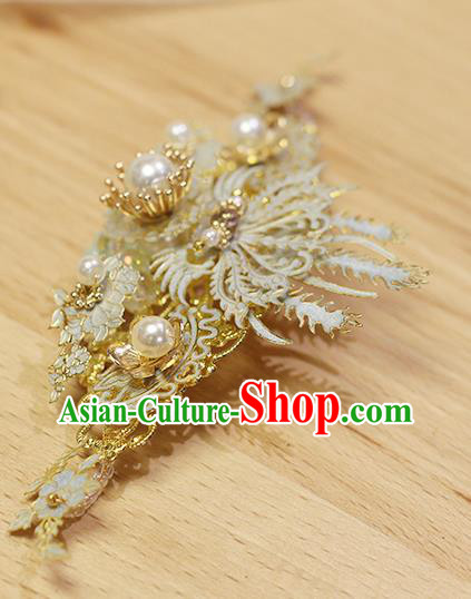 Chinese Ancient Princess Hairpin Hair Accessories Traditional Ming Dynasty Phoenix Hair Comb Chinese Ancient Princess Hairpin Hair Accessories Traditional Ming Dynasty Phoenix Hair Comb