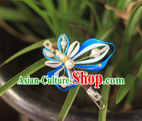 Chinese Handmade Hair Accessories Classical Hair Stick Traditional Silk Butterfly Hair Claw Chinese Handmade Hair Accessories Classical Hair Stick Traditional Silk Butterfly Hair Claw