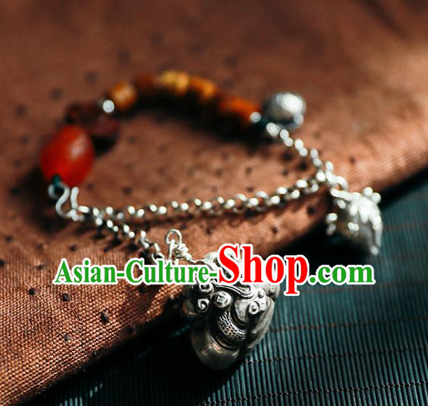 China Traditional Silver Bracelet Accessories Classical Bangle Wristlet Jewelry China Traditional Silver Bracelet Accessories Classical Bangle Wristlet Jewelry