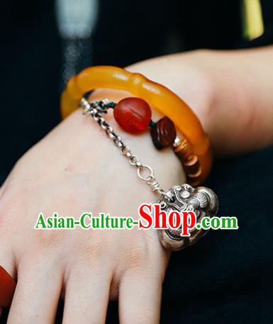 China Traditional Silver Bracelet Accessories Classical Bangle Wristlet Jewelry China Traditional Silver Bracelet Accessories Classical Bangle Wristlet Jewelry