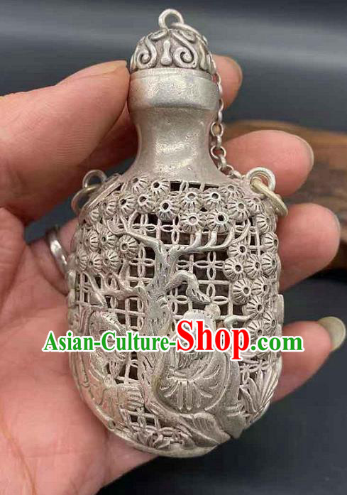 Chinese Handmade National Silver Sachet Pendant Jewelry Classical Ethnic Waist Accessories Chinese Handmade National Silver Sachet Pendant Jewelry Classical Ethnic Waist Accessories