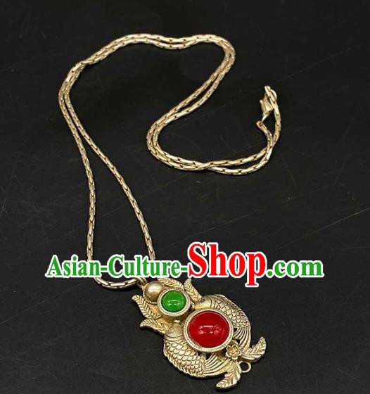 Chinese Handmade National Silver Necklace Pendant Jewelry Classical Ethnic Necklet Accessories Chinese Handmade National Silver Necklace Pendant Jewelry Classical Ethnic Necklet Accessories