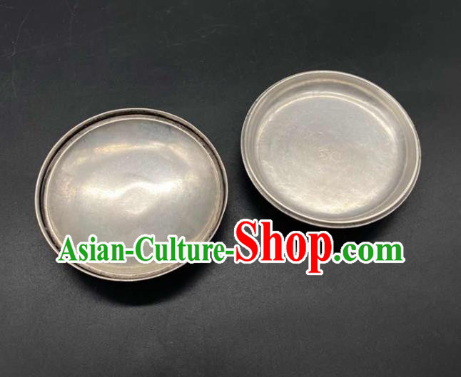 Handmade Chinese Carving Dragon Powder Box Ornaments Traditional Copper Craft Rouge Box Handmade Chinese Carving Dragon Powder Box Ornaments Traditional Copper Craft Rouge Box