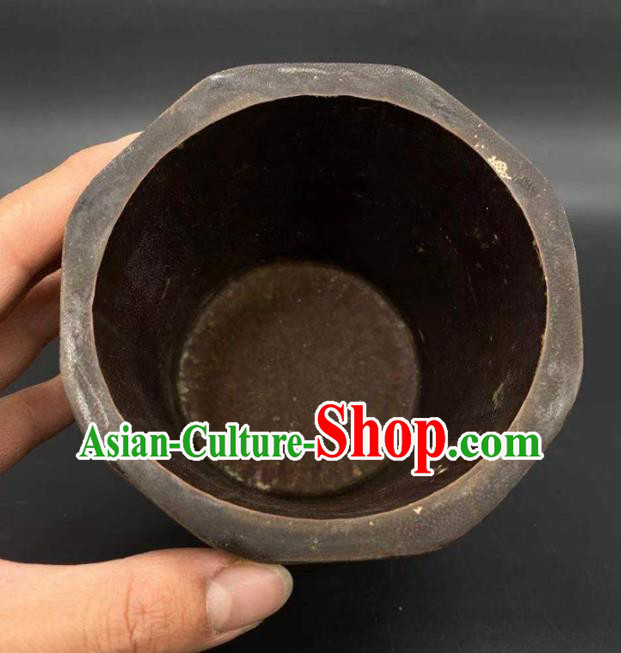 China Traditional Bamboo Brush Pot Handmade Tubular Penrack China Traditional Bamboo Brush Pot Handmade Tubular Penrack