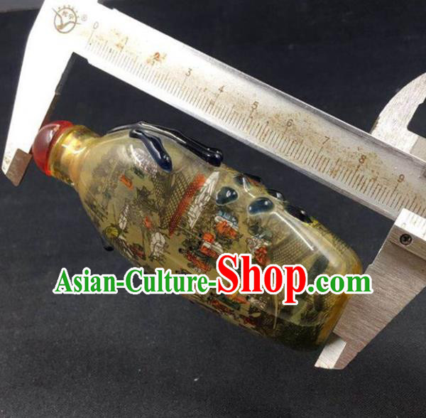 China Handmade Glass Collection Traditional Inside Painting Snuff Bottle China Handmade Glass Collection Traditional Inside Painting Snuff Bottle