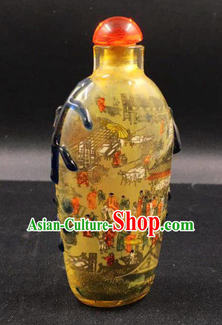 China Handmade Glass Collection Traditional Inside Painting Snuff Bottle China Handmade Glass Collection Traditional Inside Painting Snuff Bottle