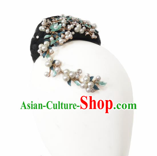 China Traditional Ethnic Peacock Dance Wig Chignon Dai Nationality Folk Dance Hair Accessories China Traditional Ethnic Peacock Dance Wig Chignon Dai Nationality Folk Dance Hair Accessories