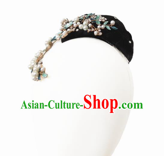 China Traditional Ethnic Peacock Dance Wig Chignon Dai Nationality Folk Dance Hair Accessories China Traditional Ethnic Peacock Dance Wig Chignon Dai Nationality Folk Dance Hair Accessories