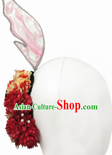 Traditional China Classical Dance Wig Chignon Fan Dance Fish Dance Hair Accessories Traditional China Classical Dance Wig Chignon Fan Dance Fish Dance Hair Accessories