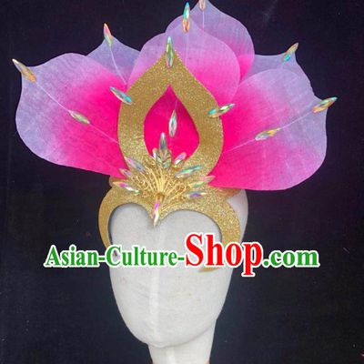 China Traditional Lotus Dance Classical Dance Headwear Opening Dance Hair Accessories
