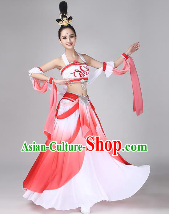 China Traditional Goddess Dance Dress Classical Dance Flying Apsaras Dance Costume China Traditional Goddess Dance Dress Classical Dance Flying Apsaras Dance Costume