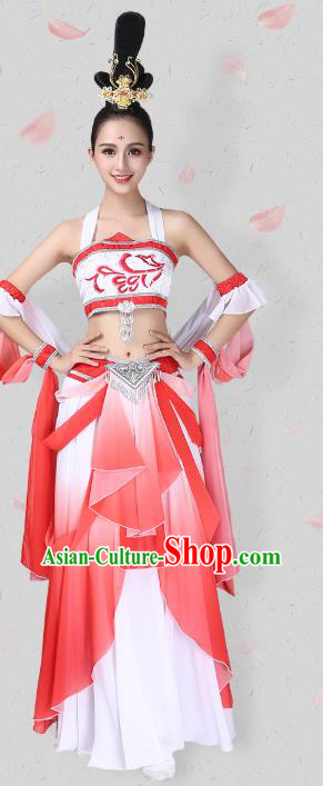 China Traditional Goddess Dance Dress Classical Dance Flying Apsaras Dance Costume China Traditional Goddess Dance Dress Classical Dance Flying Apsaras Dance Costume